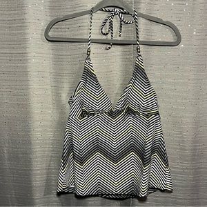 Converse Tankini Stripe Pattern Top‎ Size M